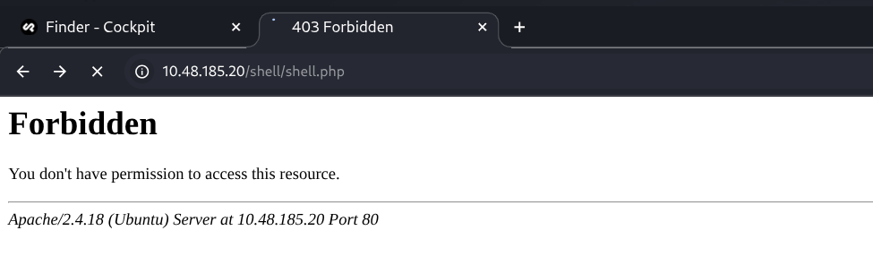 Triggering Reverse Shell